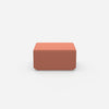 Pouf moderno alto 41 cm frontalmente