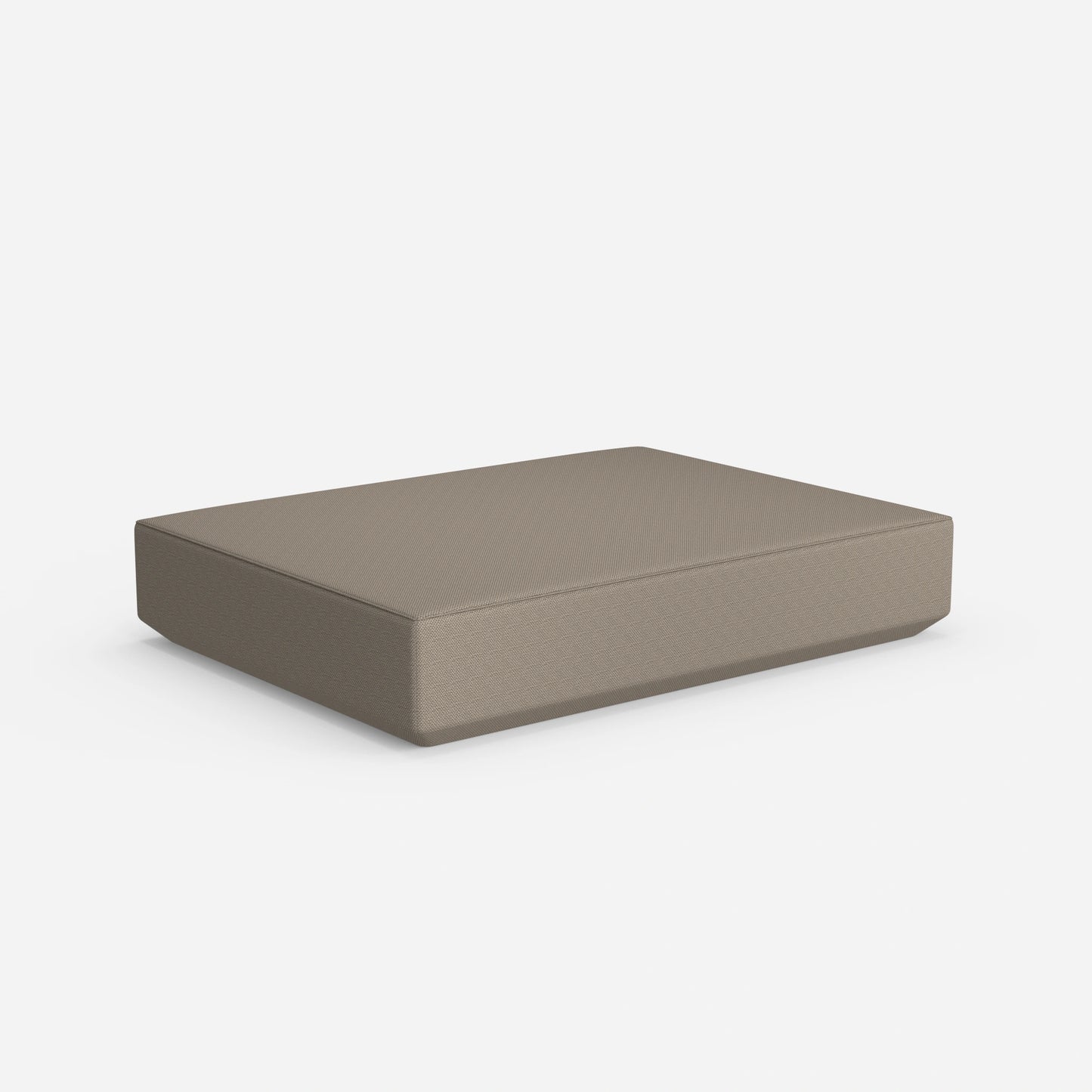 Pouf moderno largo 160 cm da dietro