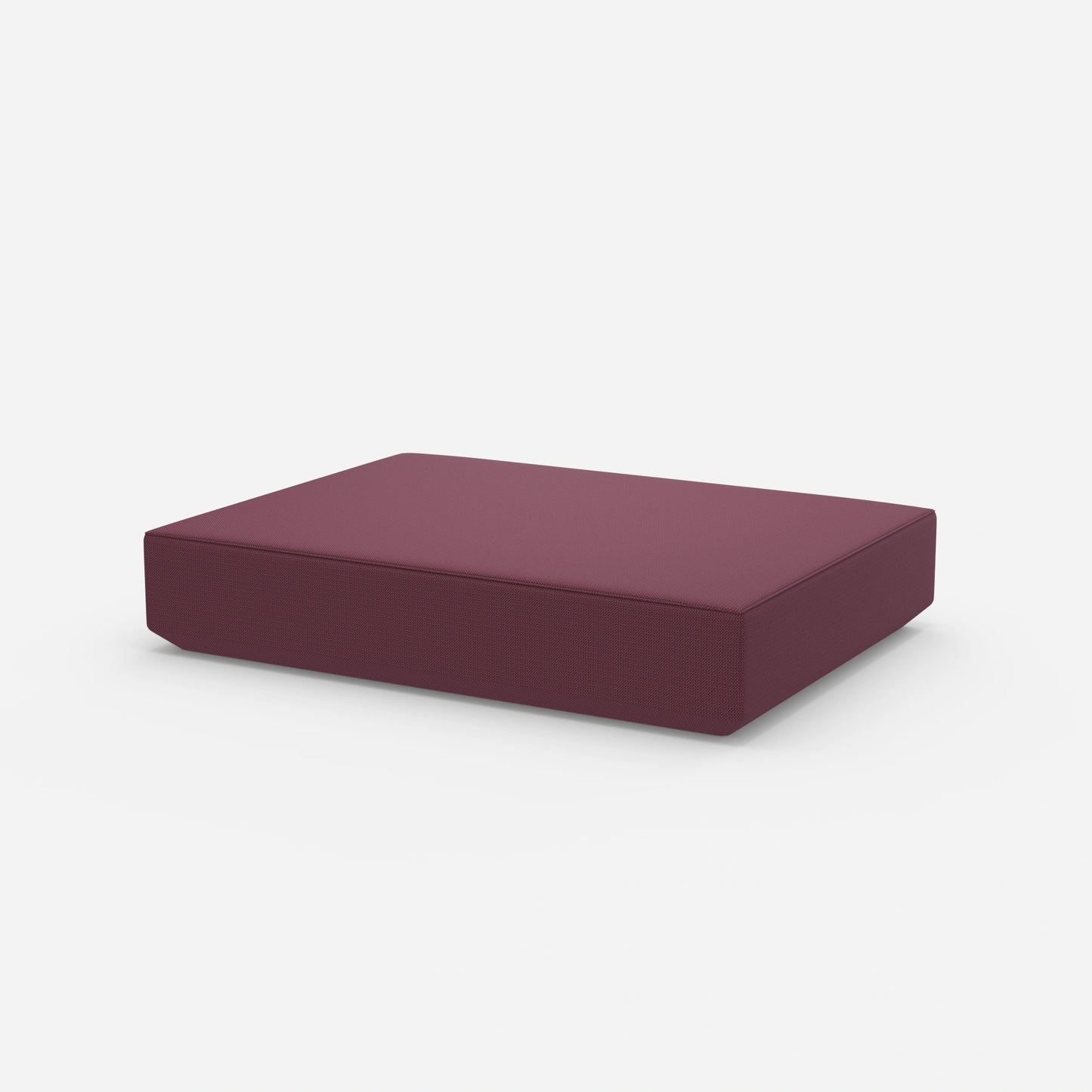 Pouf moderno grande 160 cm di larghezza laterale
