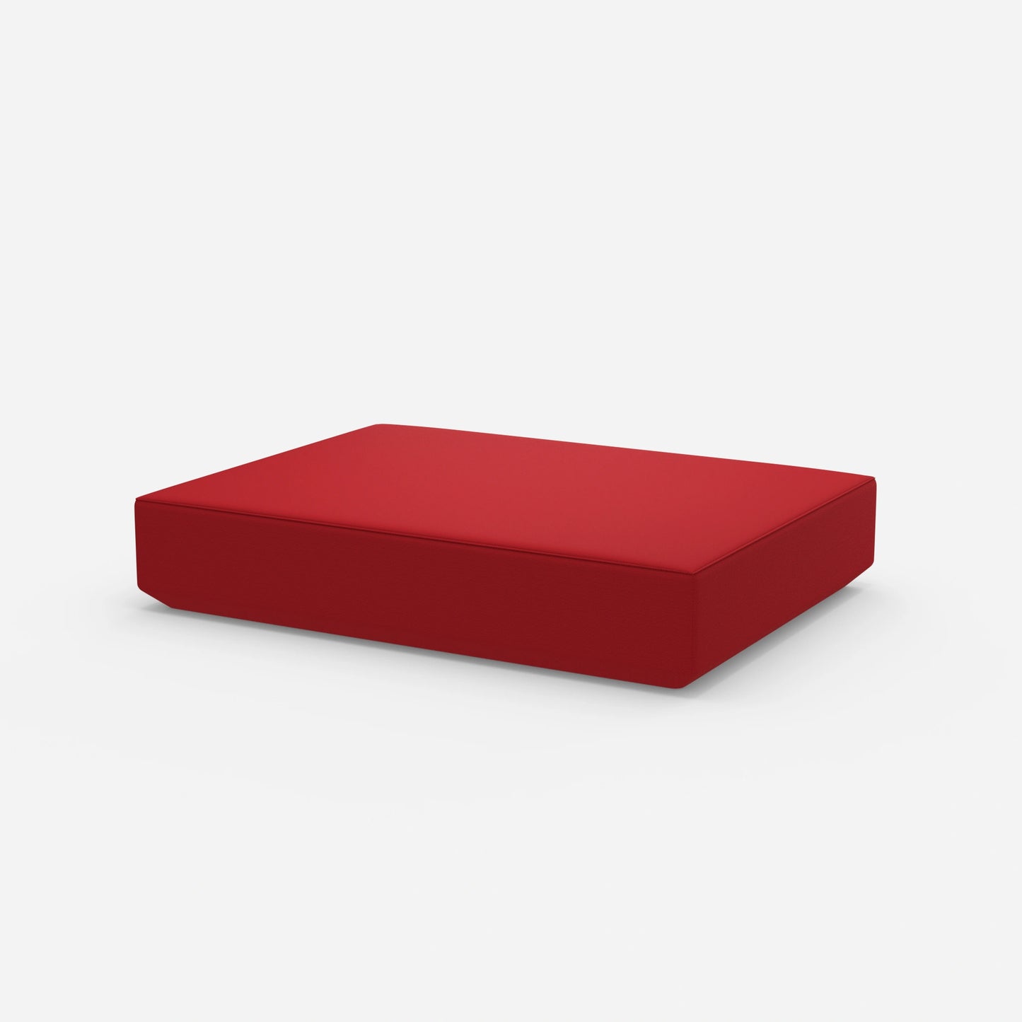 Pouf moderno grande 160 cm di larghezza laterale