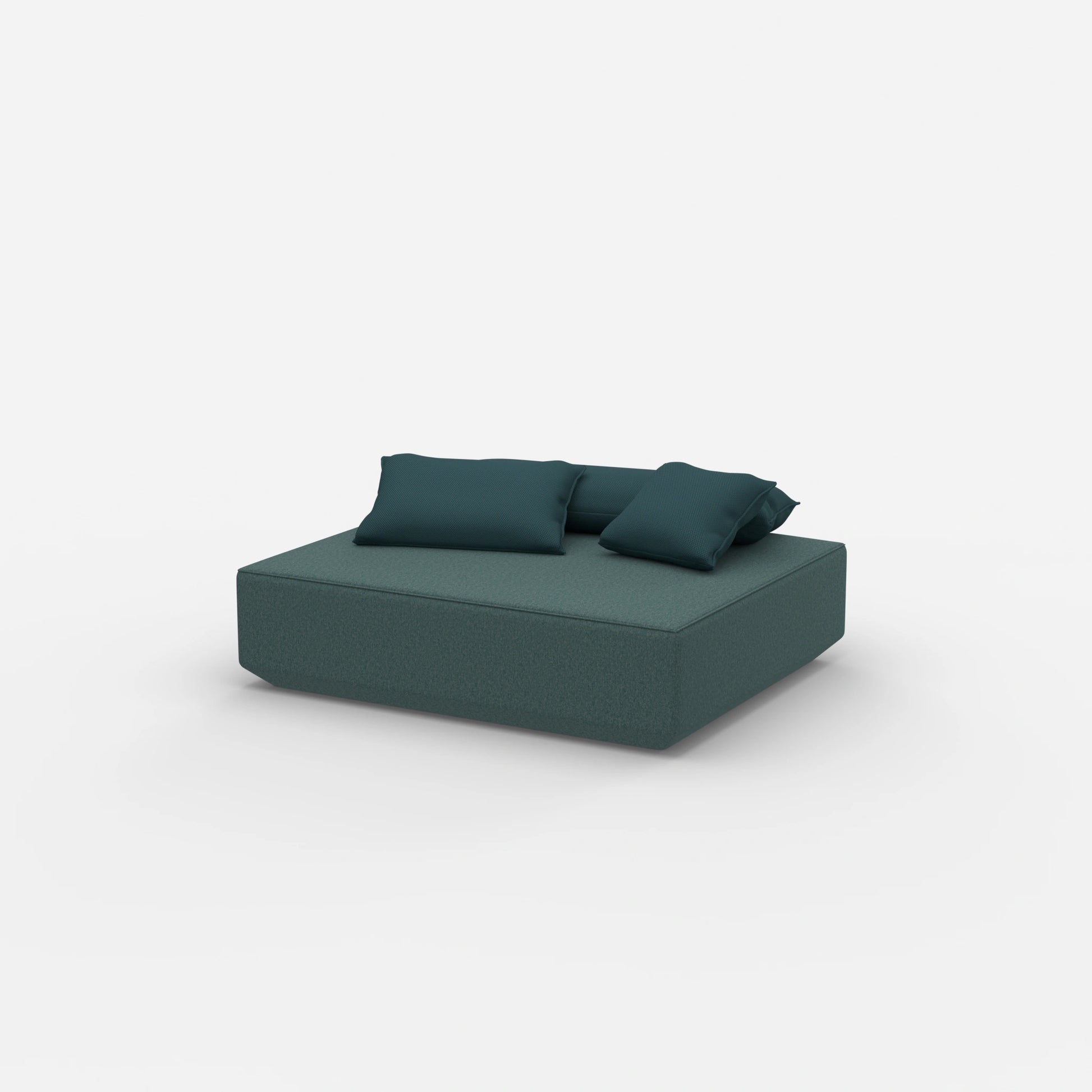 Pouf benzina moderno dal lato