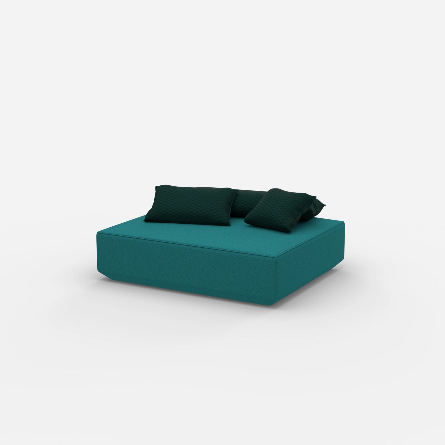 Pouf benzina moderno dal lato