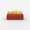 Pouf modulare frontale