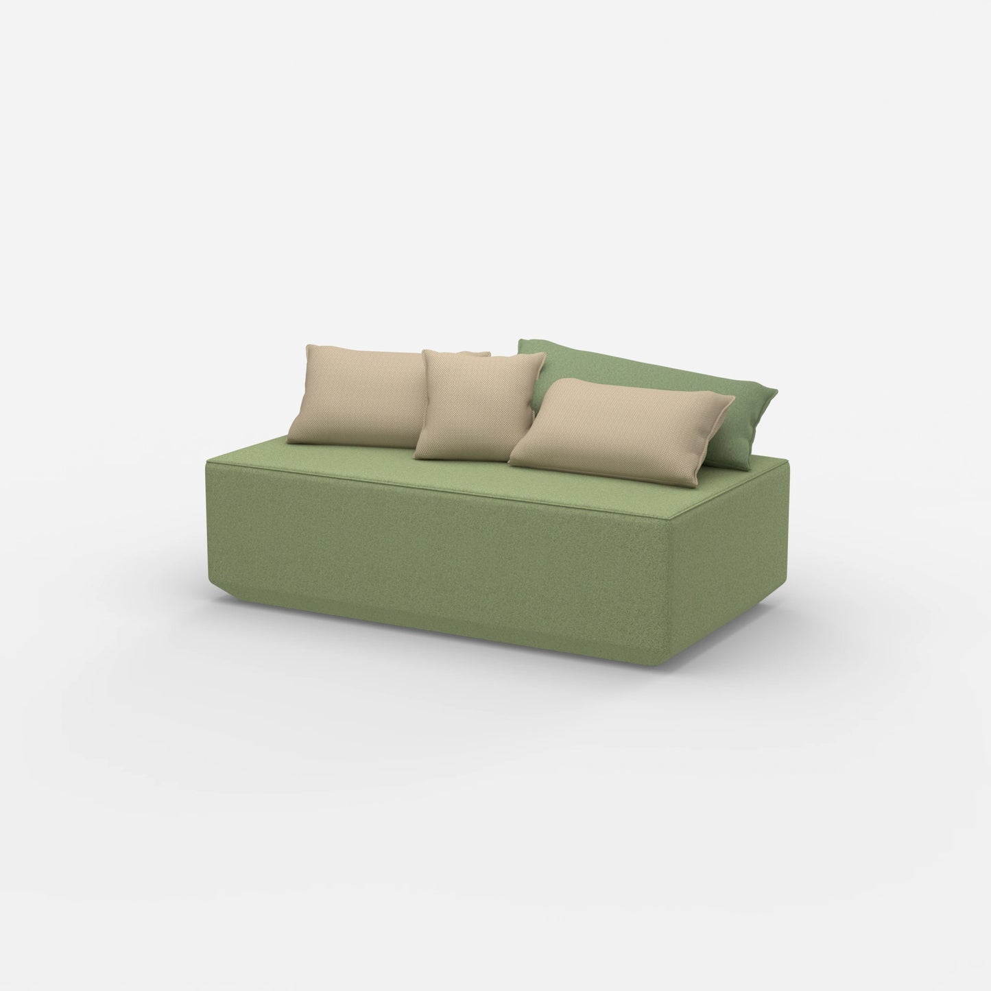 Pouf modulare laterale