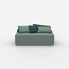 Pouf modulare frontale