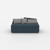 Pouf modulare frontale