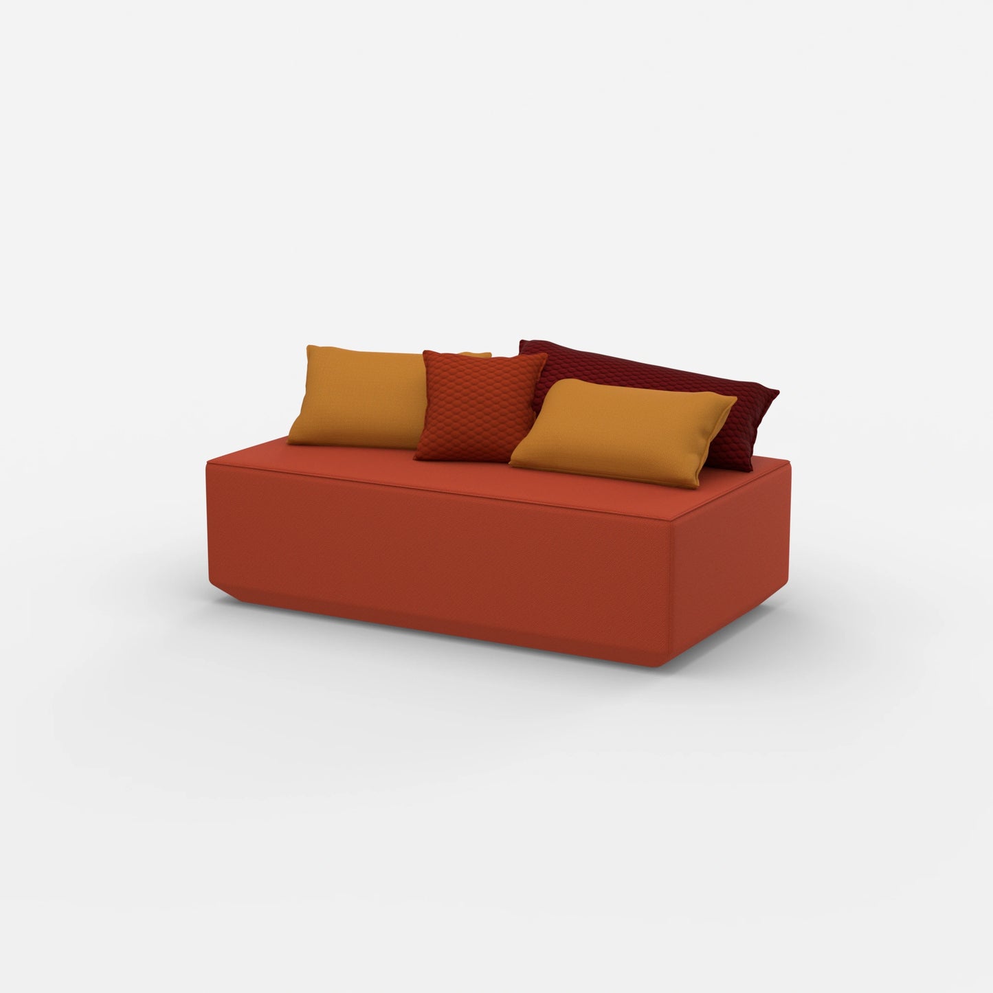 Pouf modulare laterale