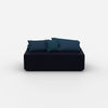 Pouf modulare frontale