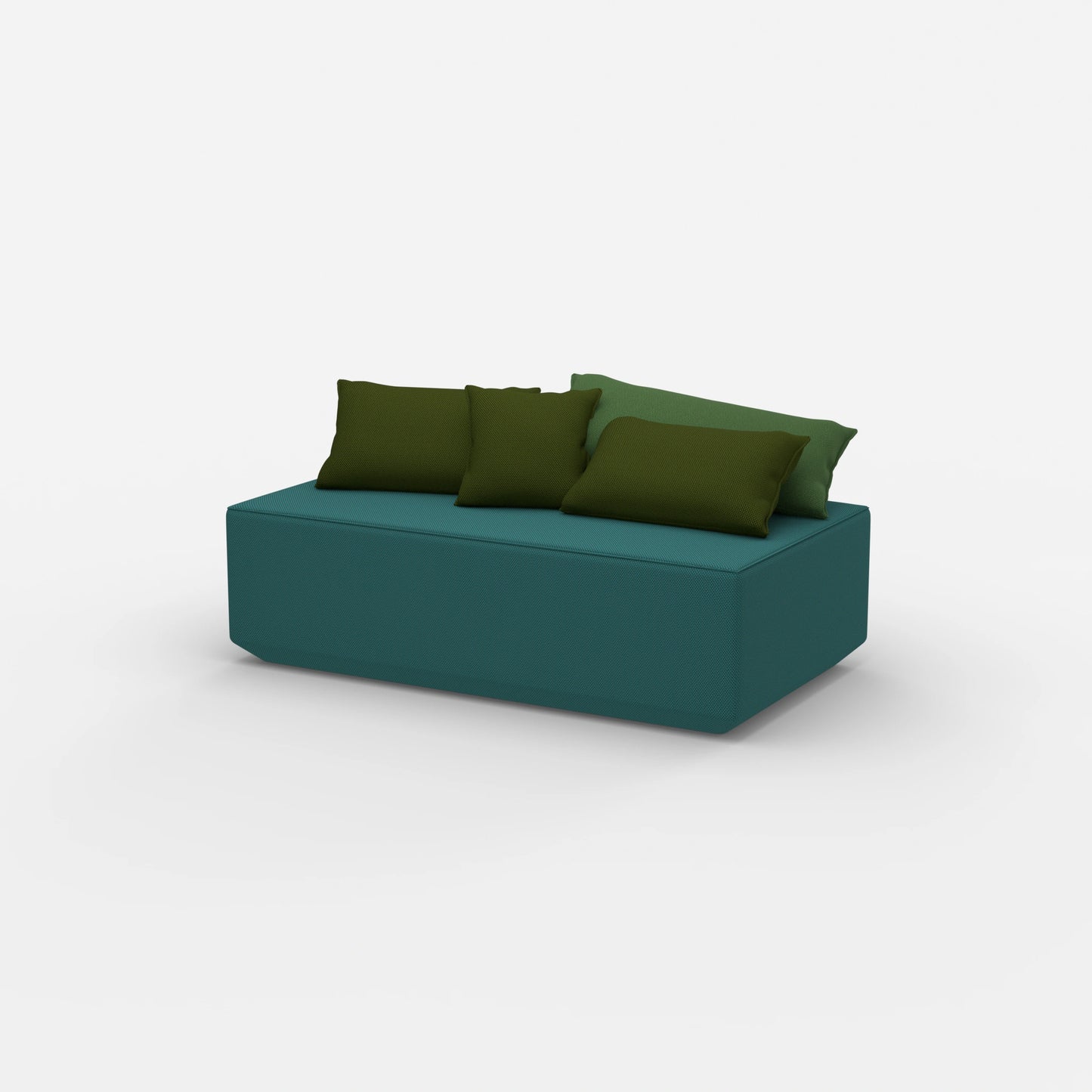 Pouf modulare laterale