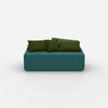 Pouf modulare frontale