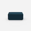 Pouf blu dal davanti