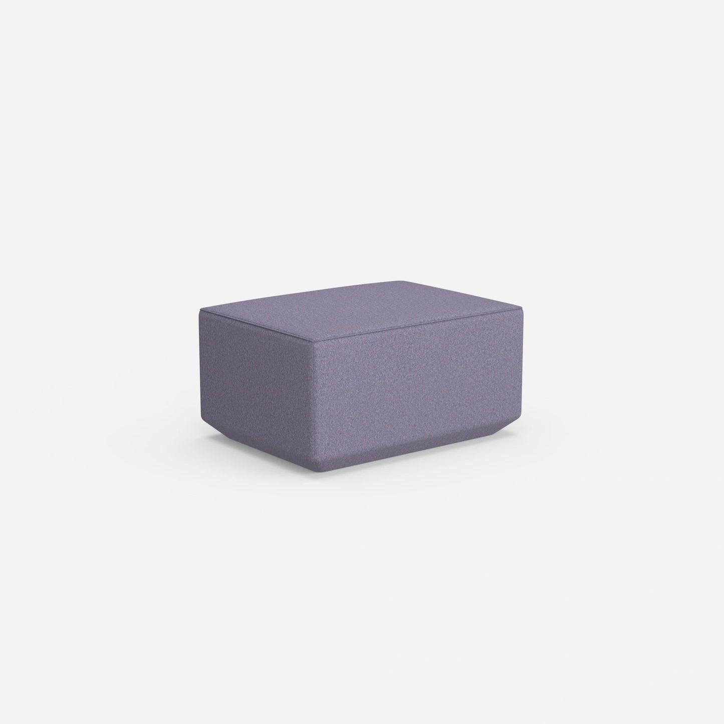 Pouf con altezza da dietro di 41 cm