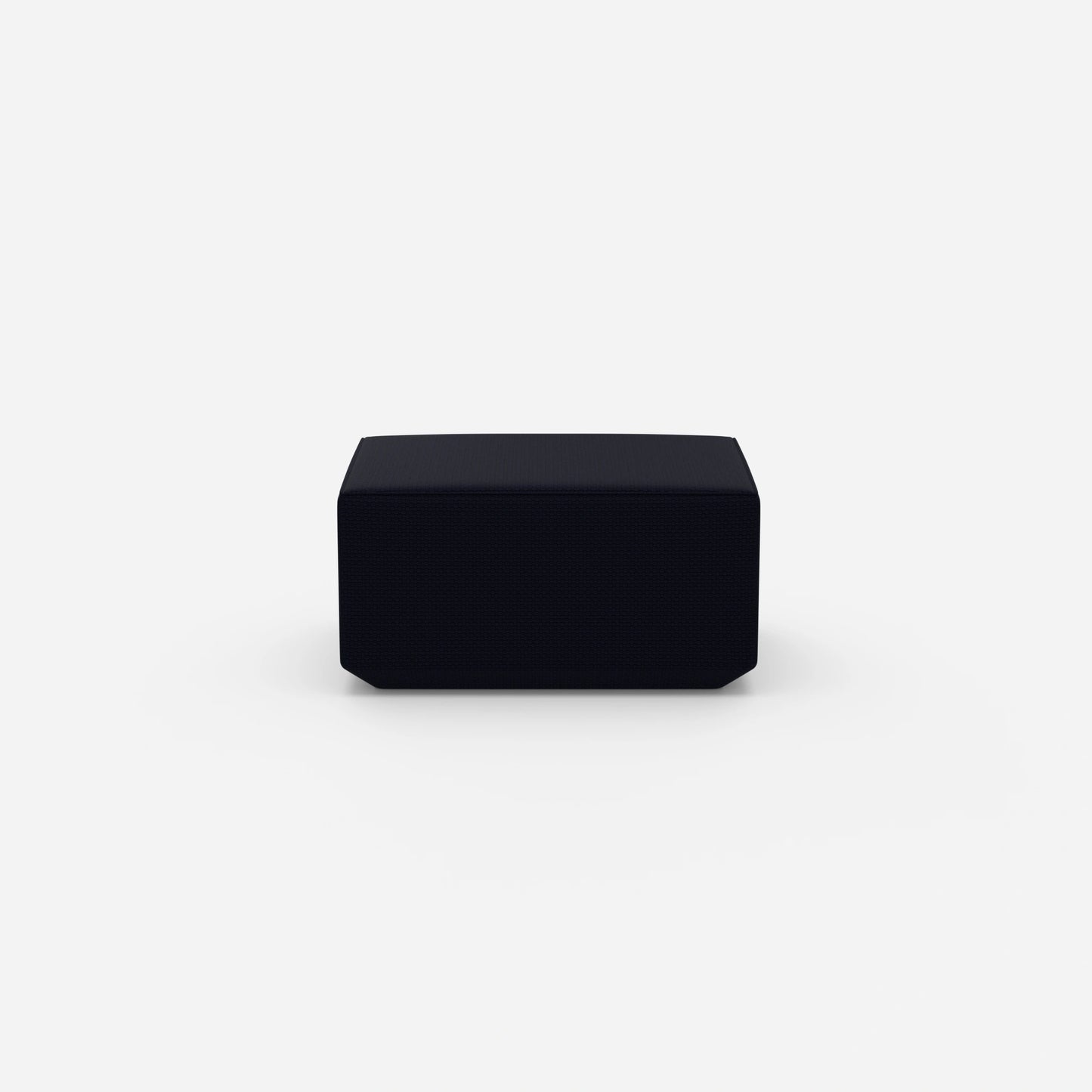 Pouf con altezza frontale di 41 cm