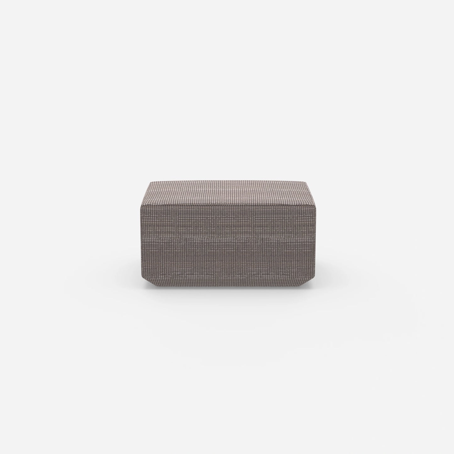 Pouf con altezza frontale di 41 cm