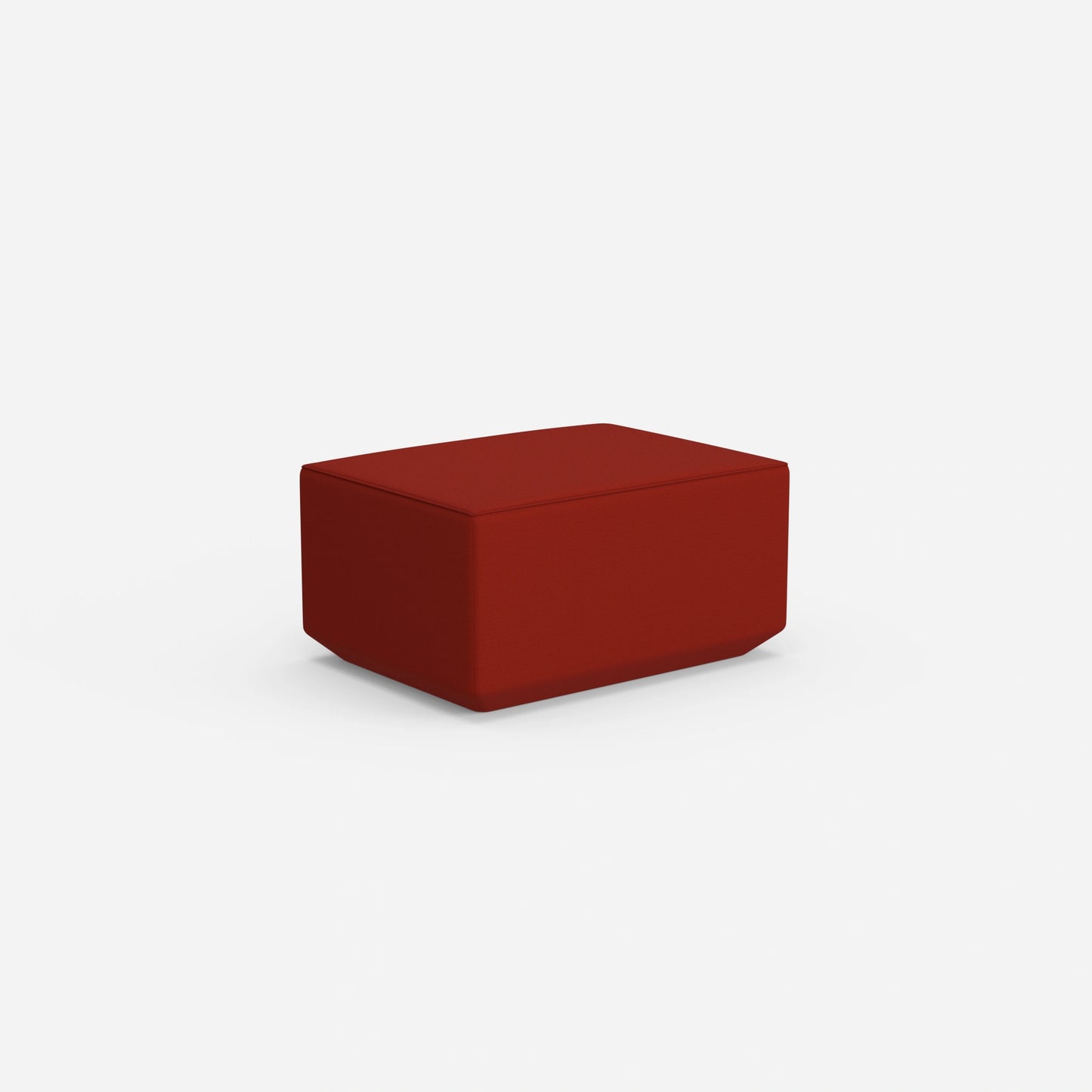 Pouf con altezza da dietro di 41 cm