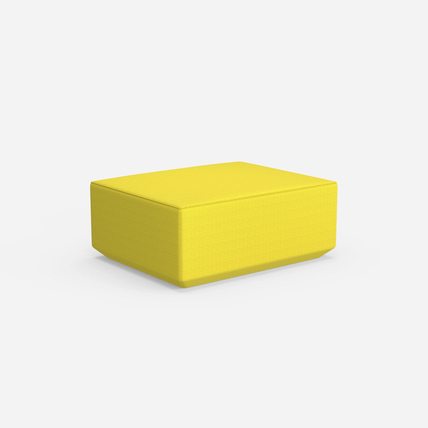 Pouf moderno alto 41 cm da dietro