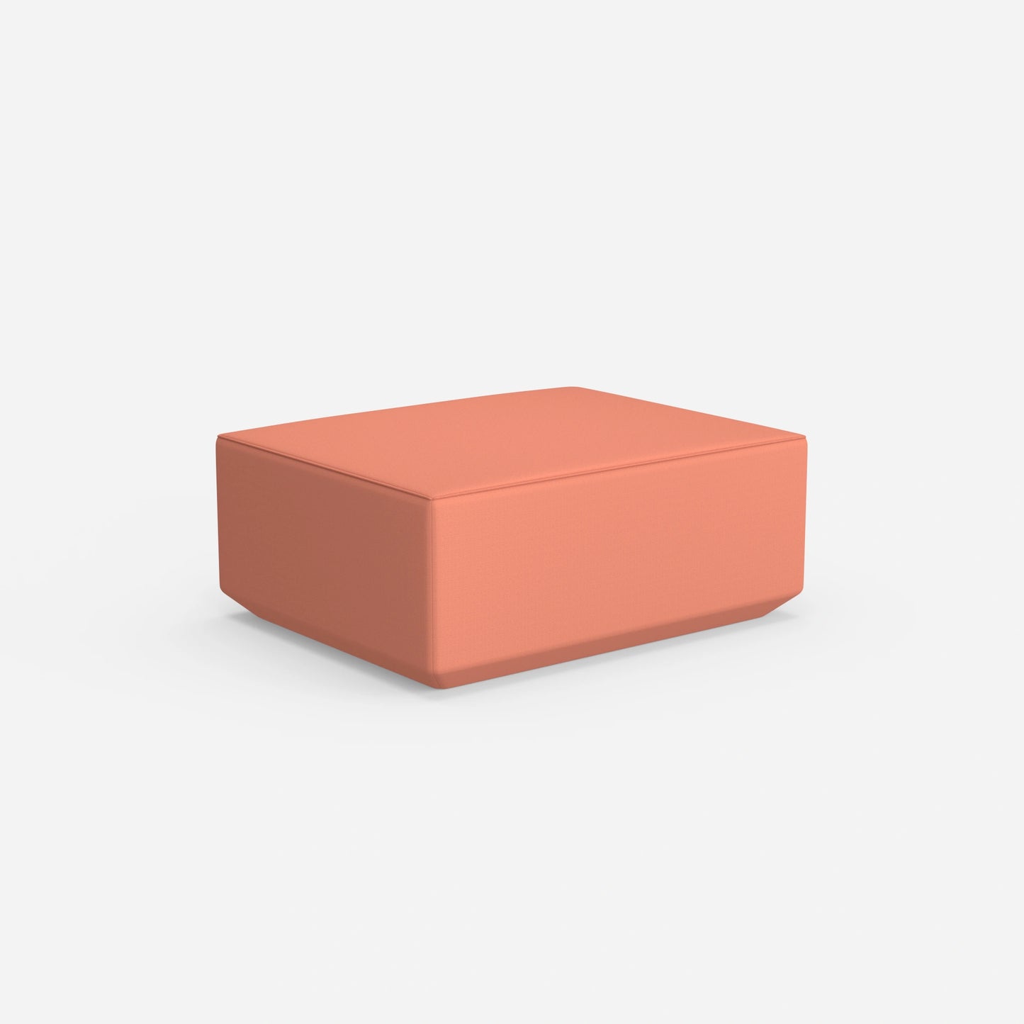 Pouf moderno alto 41 cm da dietro