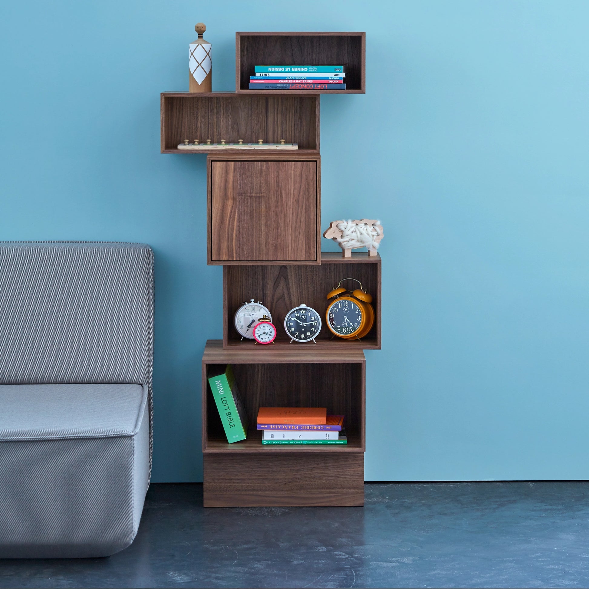 Sistema di scaffalature RK189 visto frontalmente