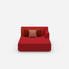 Ricamiere rosse dal fronte