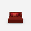 Ricamiere rosse dal fronte